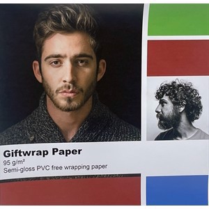 Color Europe Giftwrap paper Premium Satin 95 g/m² - 1524 mm x 50 metri